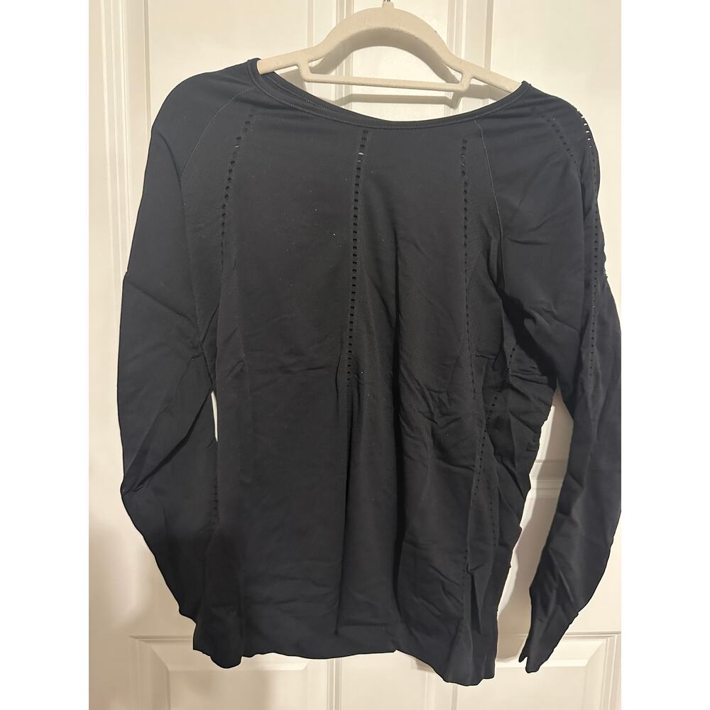 Athleta Long Sleeve Seamless Workout Top Large